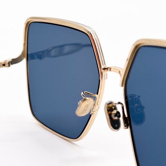 NEW DIOR EVERDIOR S1U B0B0 GOLD BLUE WOMEN SUNGLASSES DIOR - Picture 9 of 13
